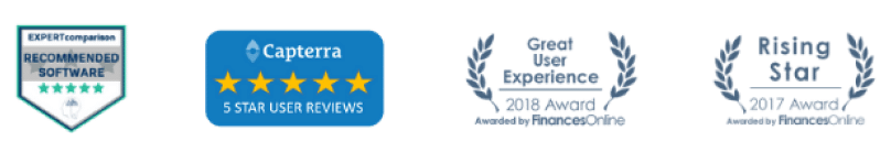 Capterra Rating, Auszeichnungen