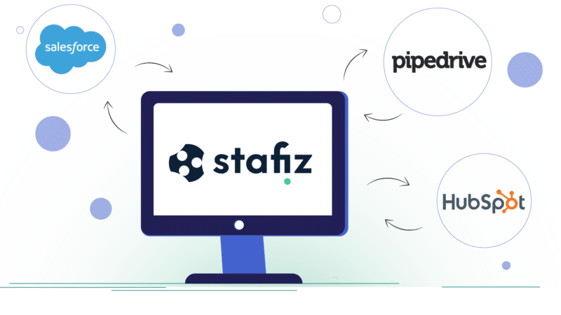 integratie met crm-tools, saleforce, pipedrive, hubspot