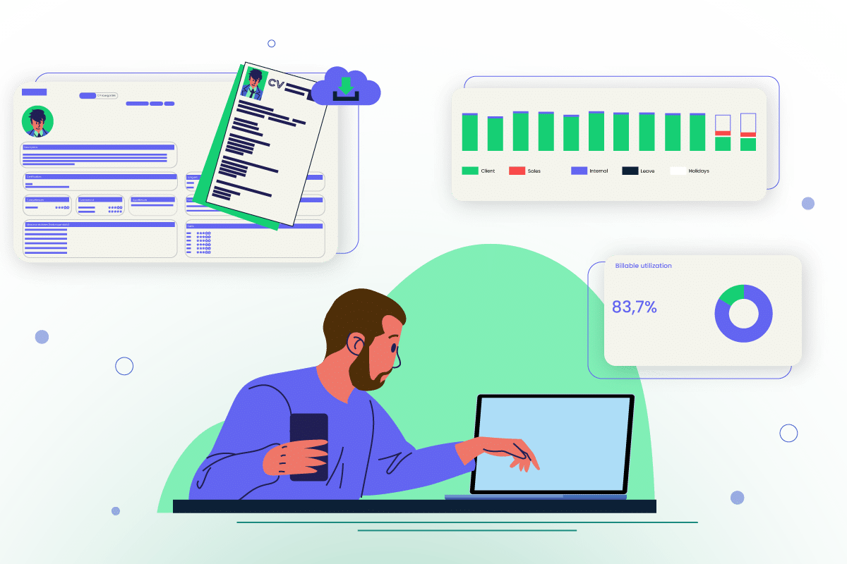 features of an erp for professional services companies
