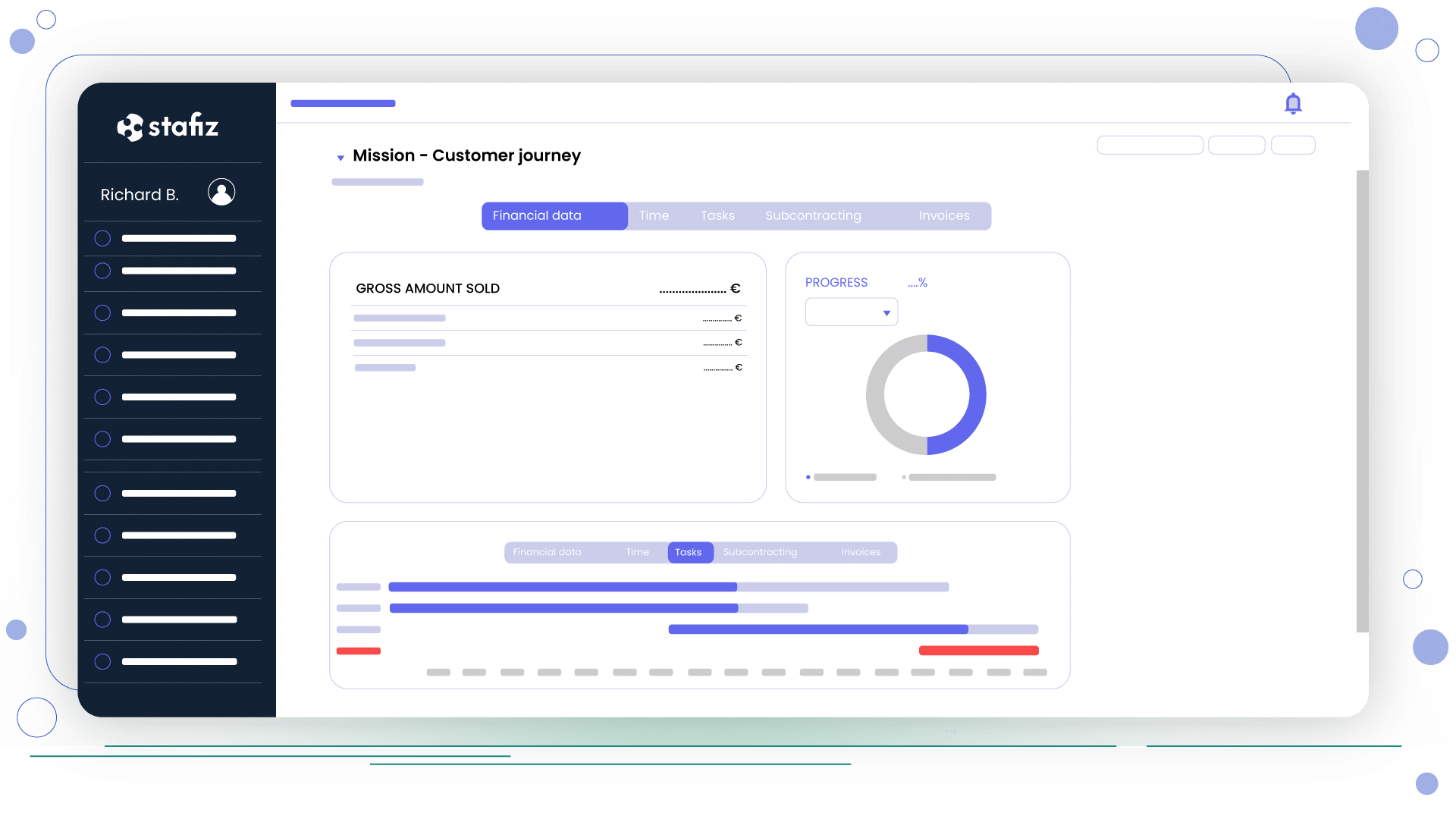 Mission Tracking in Stafiz