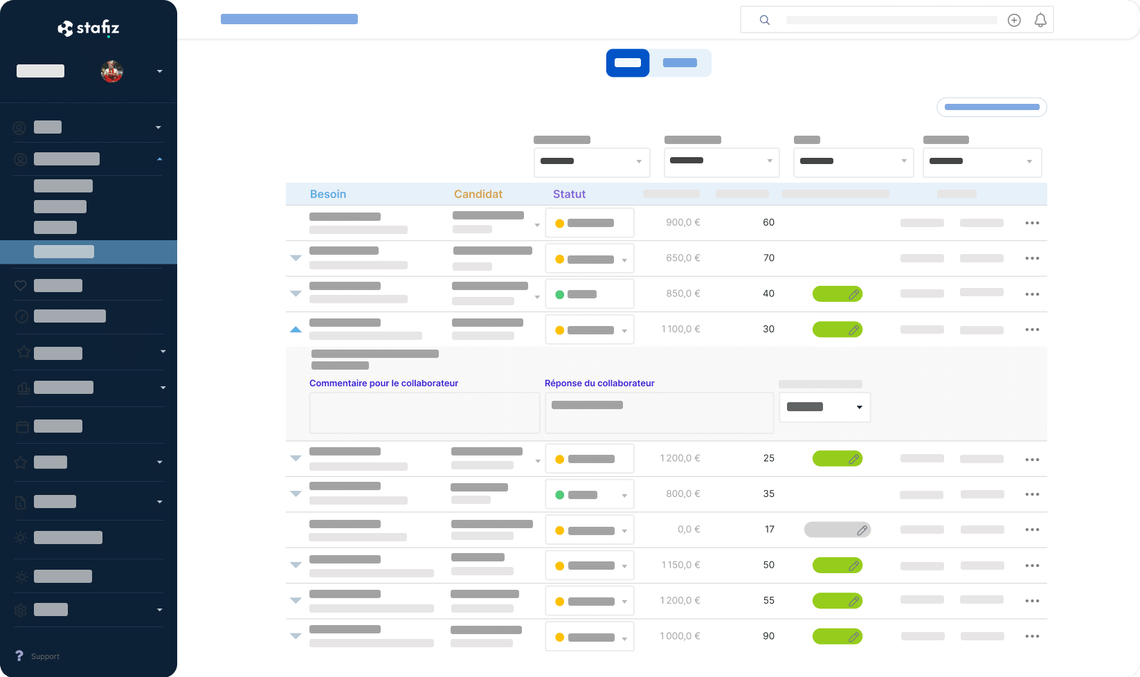 Staffing - Capacity planning-Positionnements