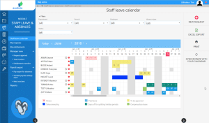 Euracia HRIS time management software