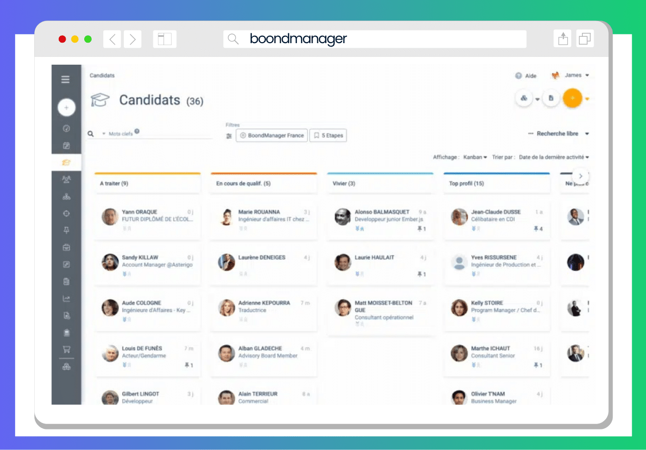 ERP pour ESN : boondmanager