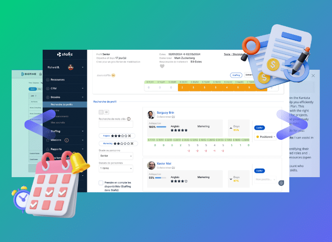 vergelijking van PSA-software voor adviesbureaus en ERP-systemen